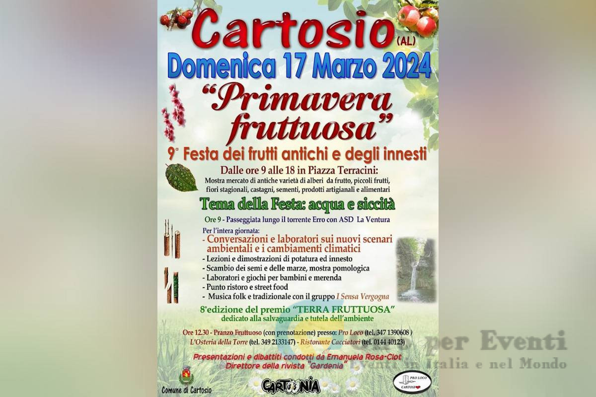 Primavera Fruttuosa a Cartosio