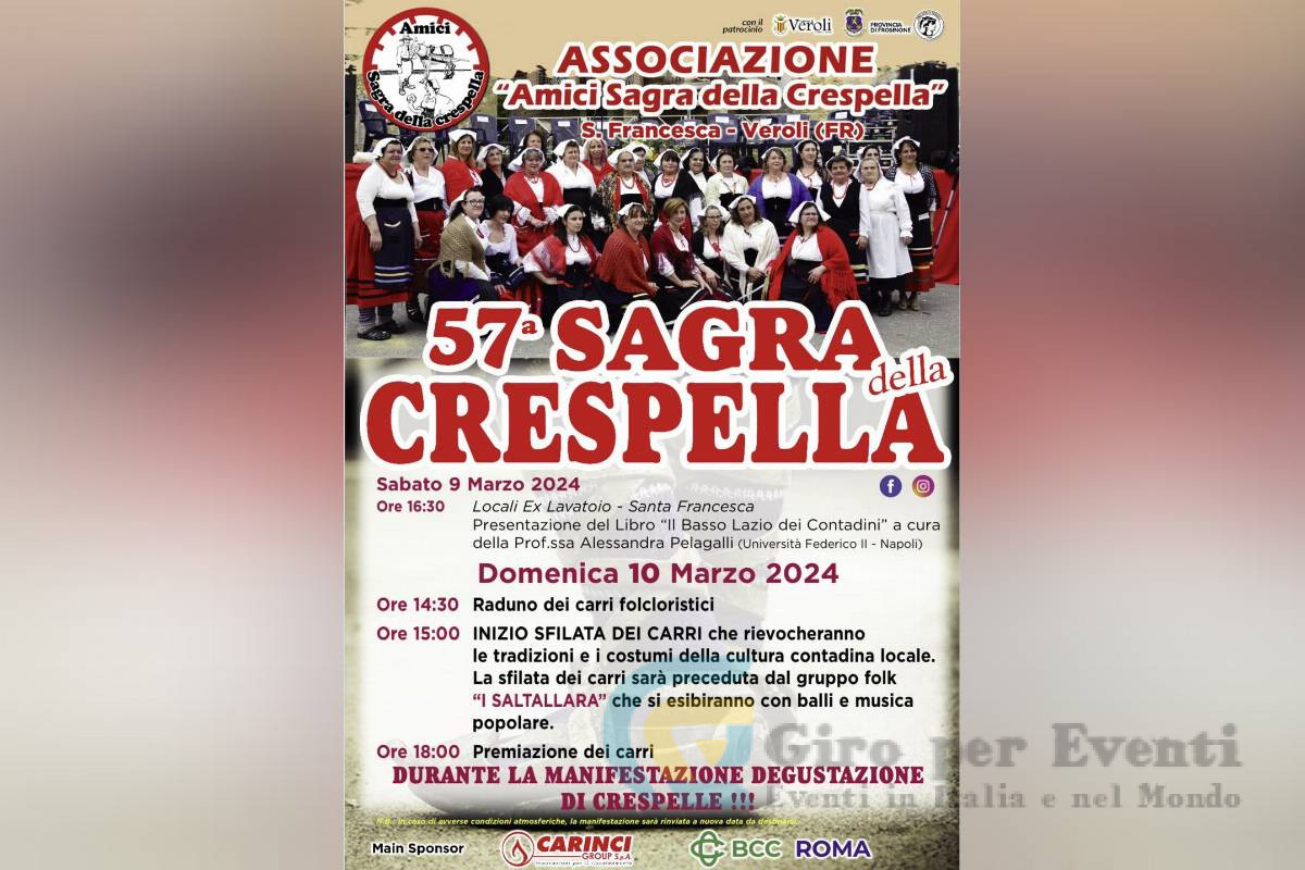 Sagra della Crespella a Veroli