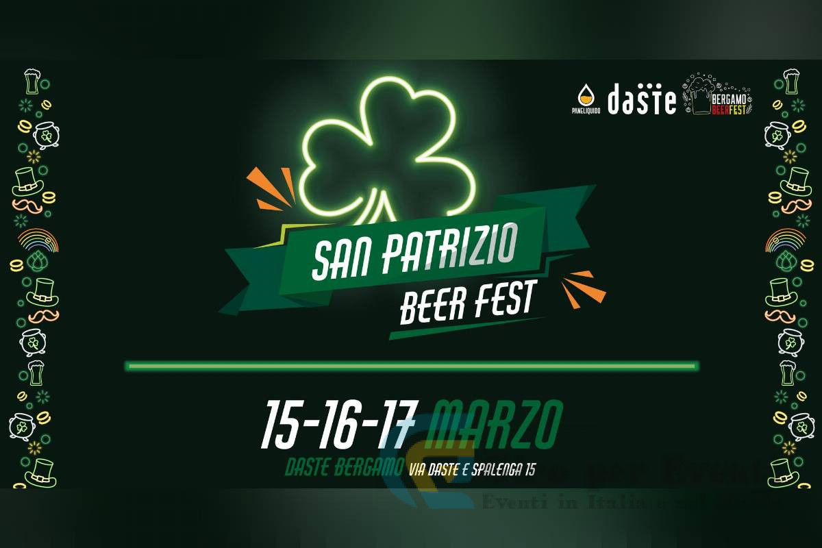 San Patrizio Beer Festival a Bergamo