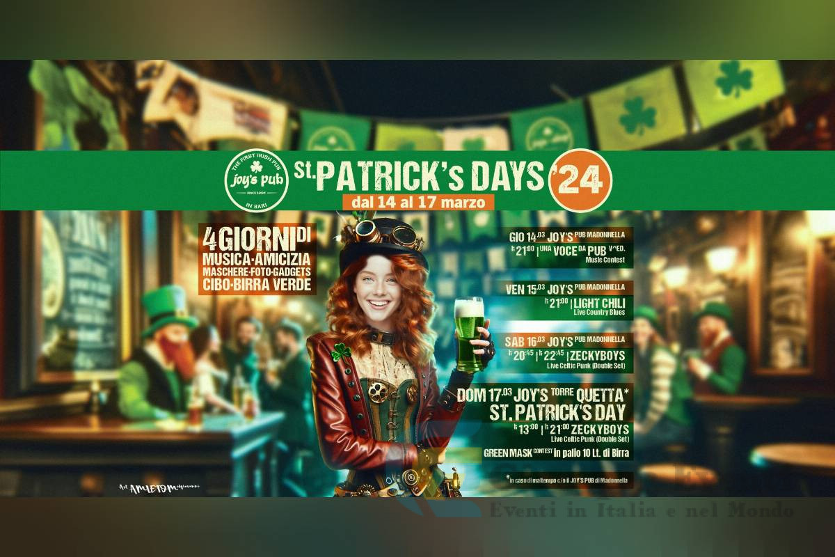 St. Patrick's Day a Bari