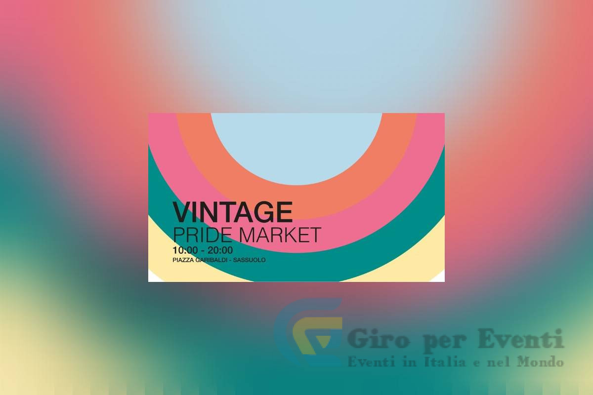 Vintage Pride Market a Sassuolo